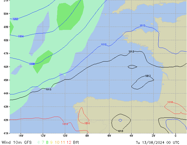 Tu 13.08.2024 00 UTC