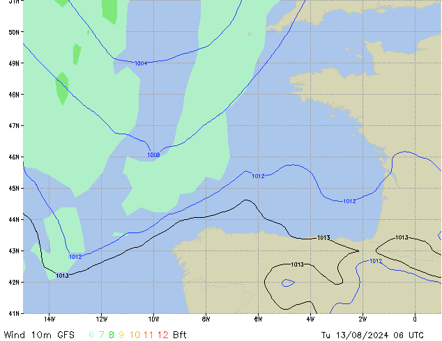 Tu 13.08.2024 06 UTC