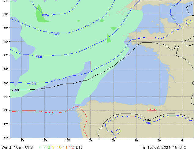 Tu 13.08.2024 15 UTC