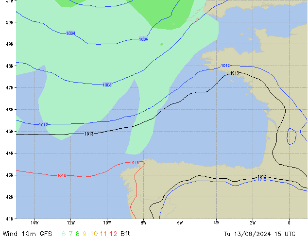 Tu 13.08.2024 15 UTC