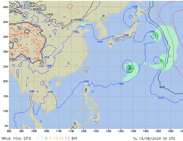 Tu 13.08.2024 00 UTC