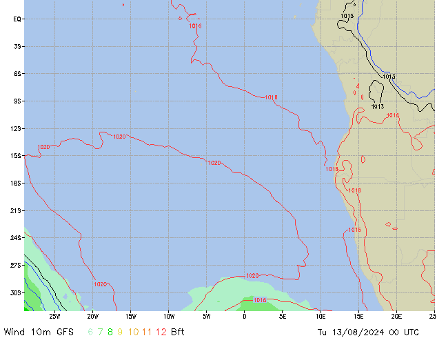 Tu 13.08.2024 00 UTC