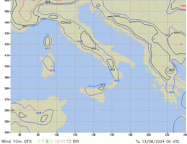 Tu 13.08.2024 00 UTC