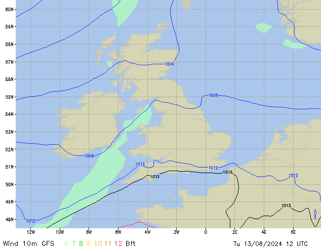 Tu 13.08.2024 12 UTC