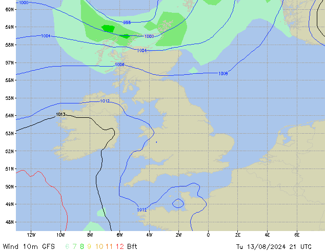 Tu 13.08.2024 21 UTC