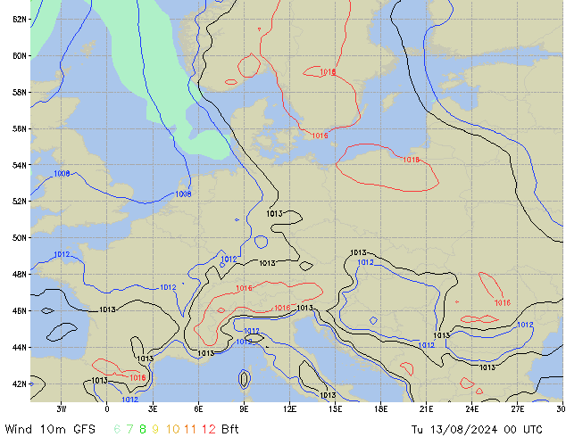 Tu 13.08.2024 00 UTC