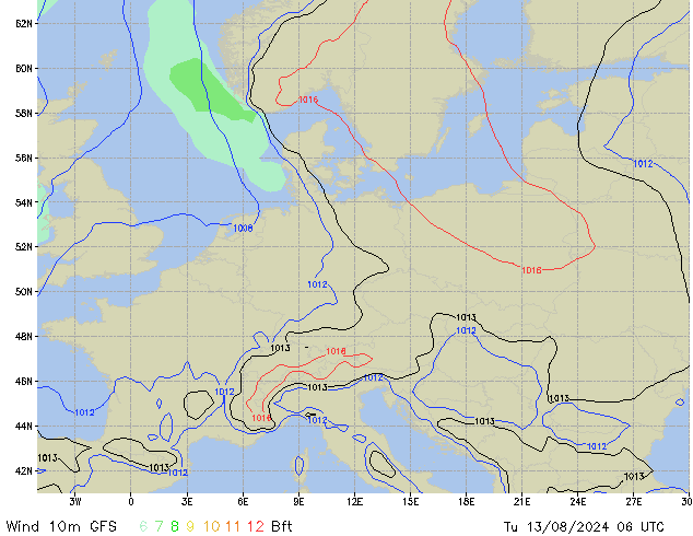 Tu 13.08.2024 06 UTC