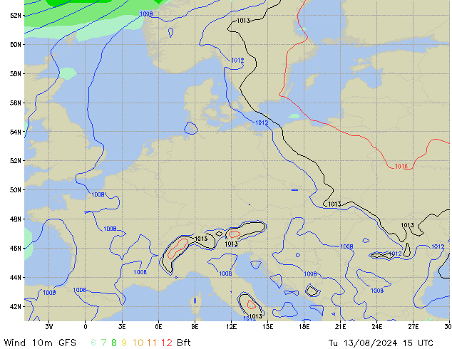 Tu 13.08.2024 15 UTC