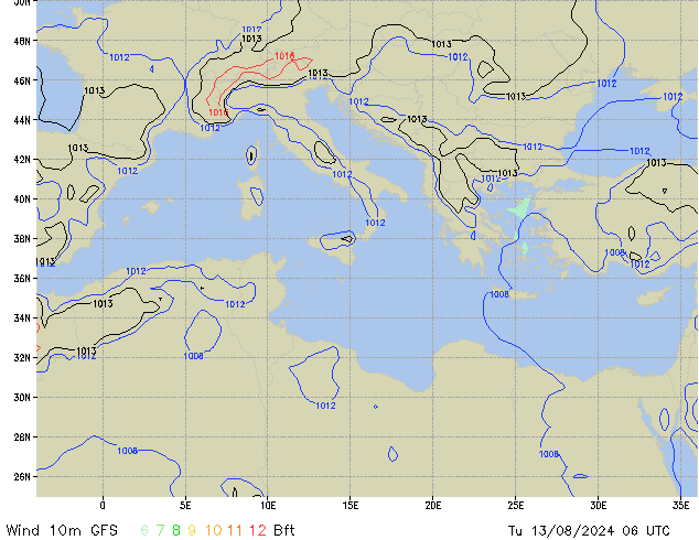 Tu 13.08.2024 06 UTC