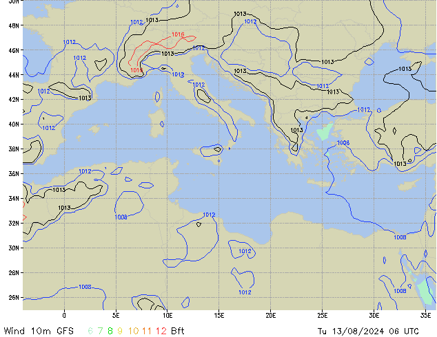 Tu 13.08.2024 06 UTC