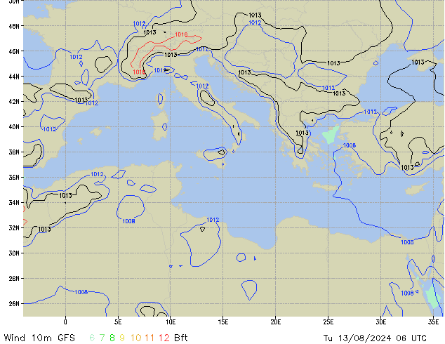 Tu 13.08.2024 06 UTC