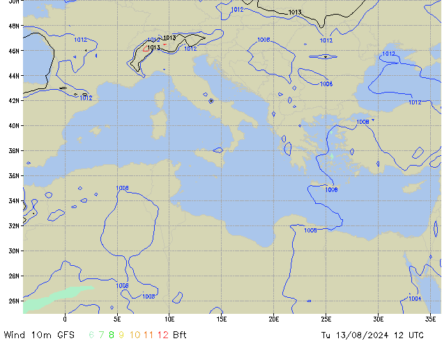 Tu 13.08.2024 12 UTC