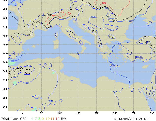 Tu 13.08.2024 21 UTC