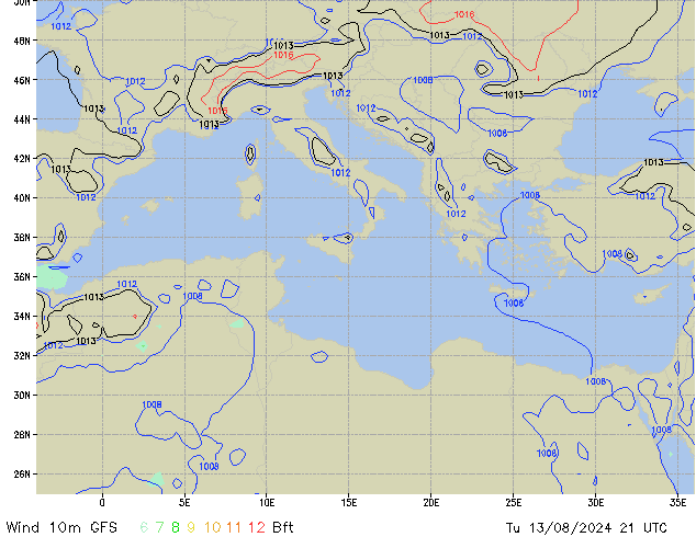 Tu 13.08.2024 21 UTC