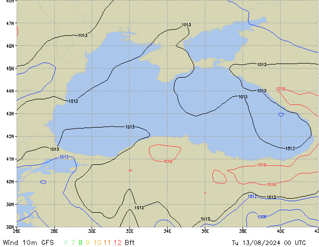 Tu 13.08.2024 00 UTC