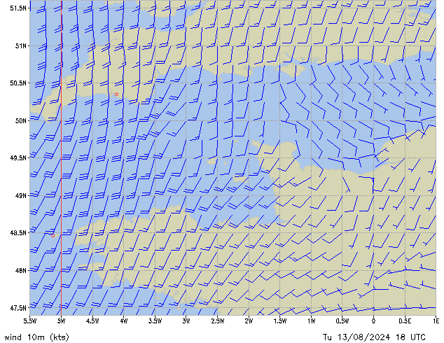 Tu 13.08.2024 18 UTC