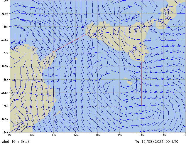 Tu 13.08.2024 00 UTC