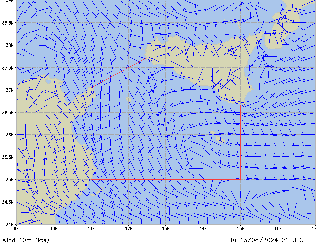 Tu 13.08.2024 21 UTC