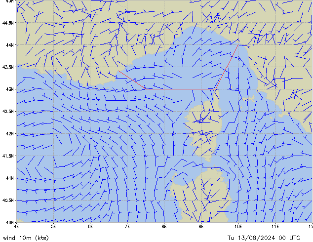 Tu 13.08.2024 00 UTC