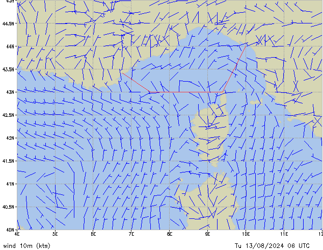 Tu 13.08.2024 06 UTC