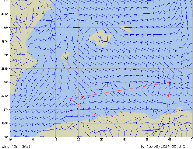 Tu 13.08.2024 00 UTC