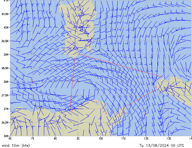 Tu 13.08.2024 00 UTC