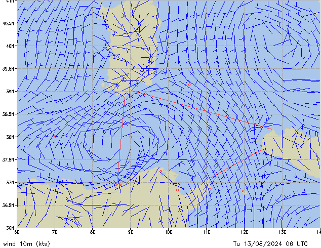 Tu 13.08.2024 06 UTC