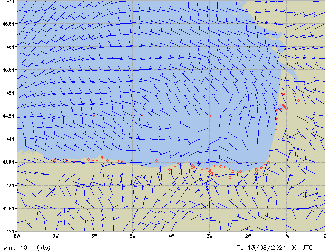 Tu 13.08.2024 00 UTC