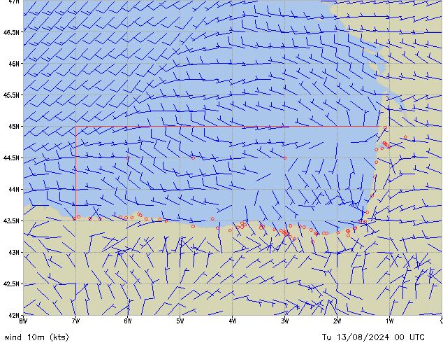 Tu 13.08.2024 00 UTC