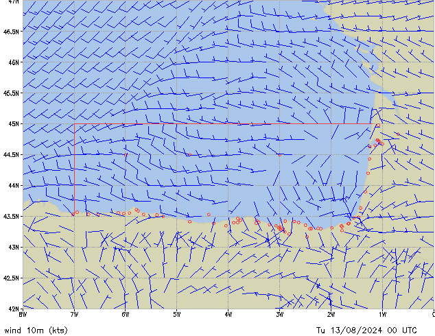 Tu 13.08.2024 00 UTC