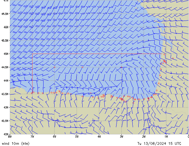 Tu 13.08.2024 15 UTC