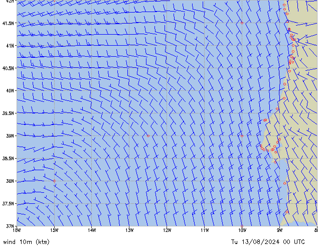 Tu 13.08.2024 00 UTC