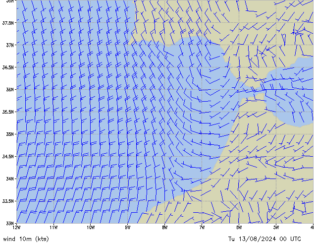 Tu 13.08.2024 00 UTC