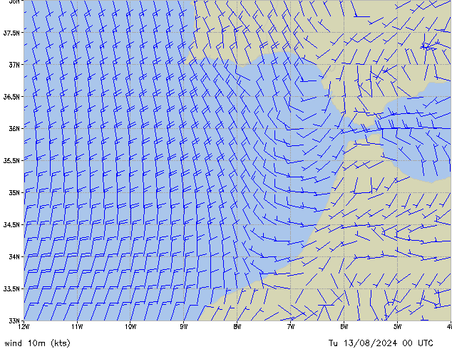 Tu 13.08.2024 00 UTC