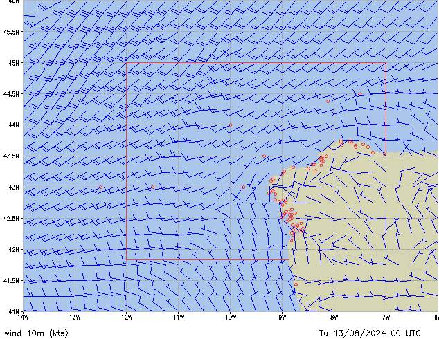 Tu 13.08.2024 00 UTC