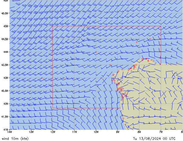 Tu 13.08.2024 00 UTC