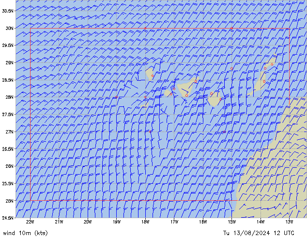 Tu 13.08.2024 12 UTC