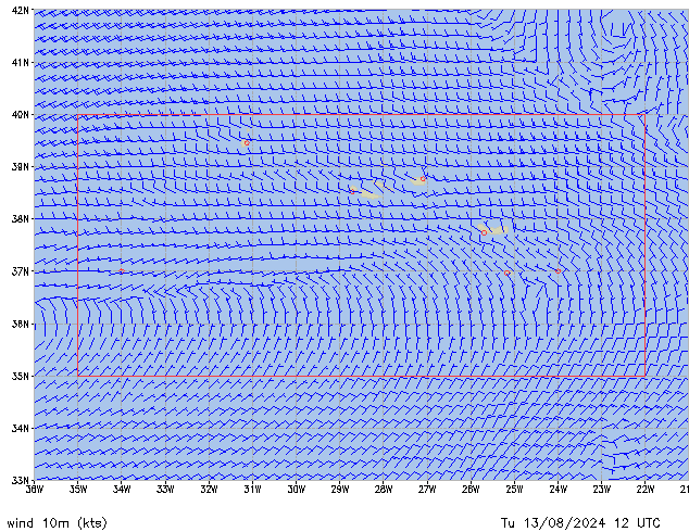 Tu 13.08.2024 12 UTC