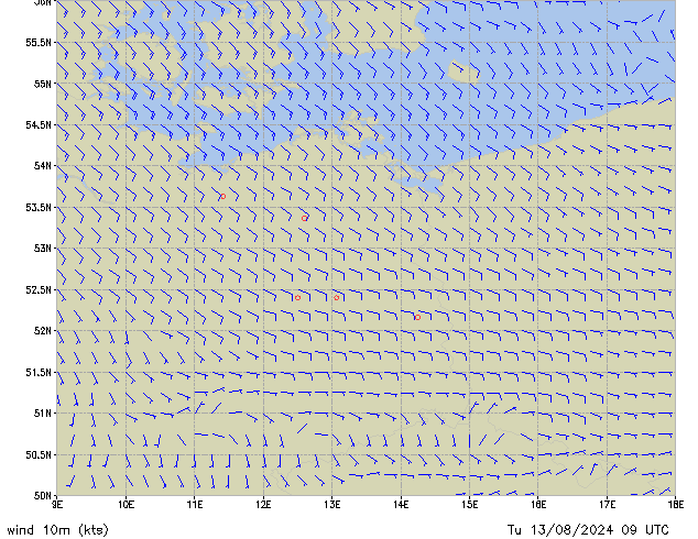 Tu 13.08.2024 09 UTC