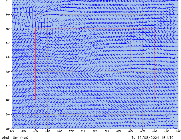 Tu 13.08.2024 18 UTC