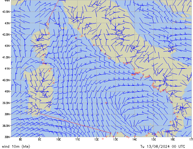 Tu 13.08.2024 00 UTC