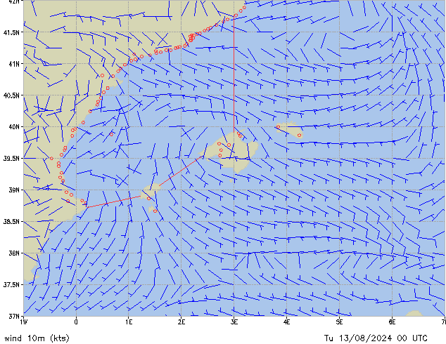 Tu 13.08.2024 00 UTC