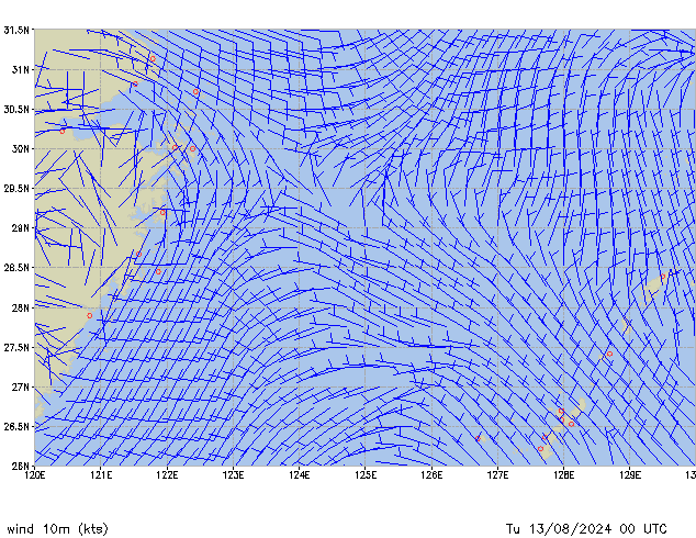 Tu 13.08.2024 00 UTC