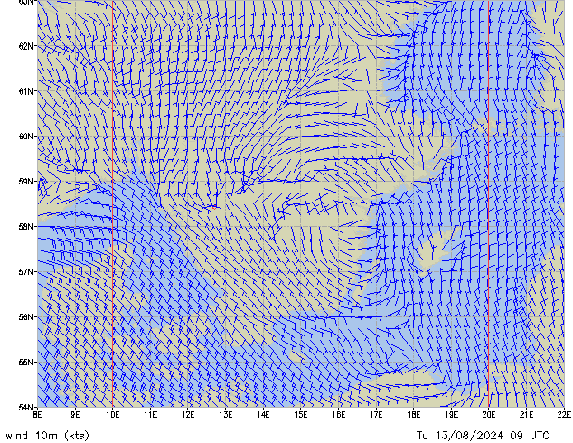 Tu 13.08.2024 09 UTC