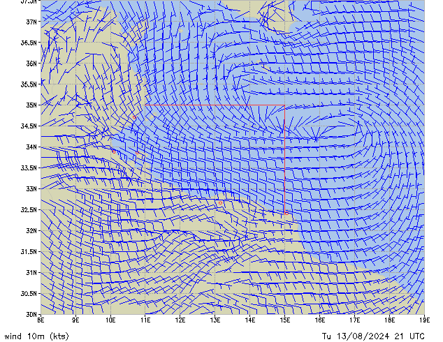 Tu 13.08.2024 21 UTC