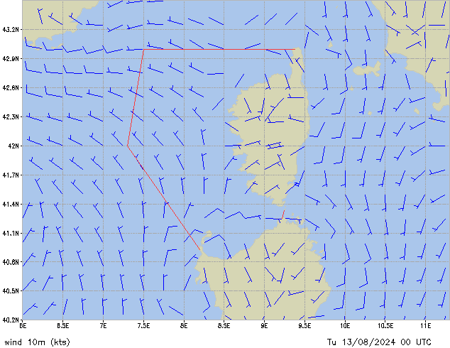 Tu 13.08.2024 00 UTC