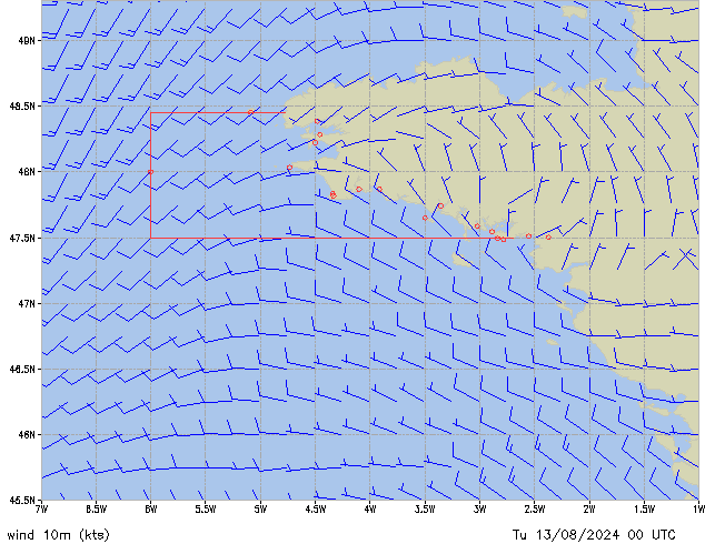 Tu 13.08.2024 00 UTC