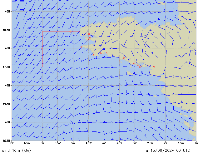 Tu 13.08.2024 00 UTC