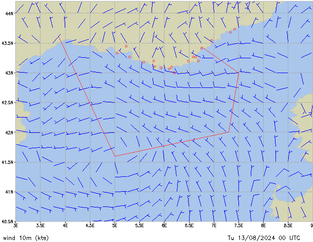 Tu 13.08.2024 00 UTC