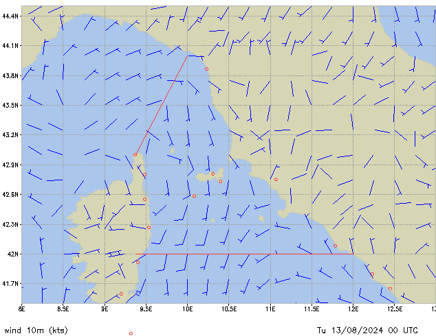 Tu 13.08.2024 00 UTC